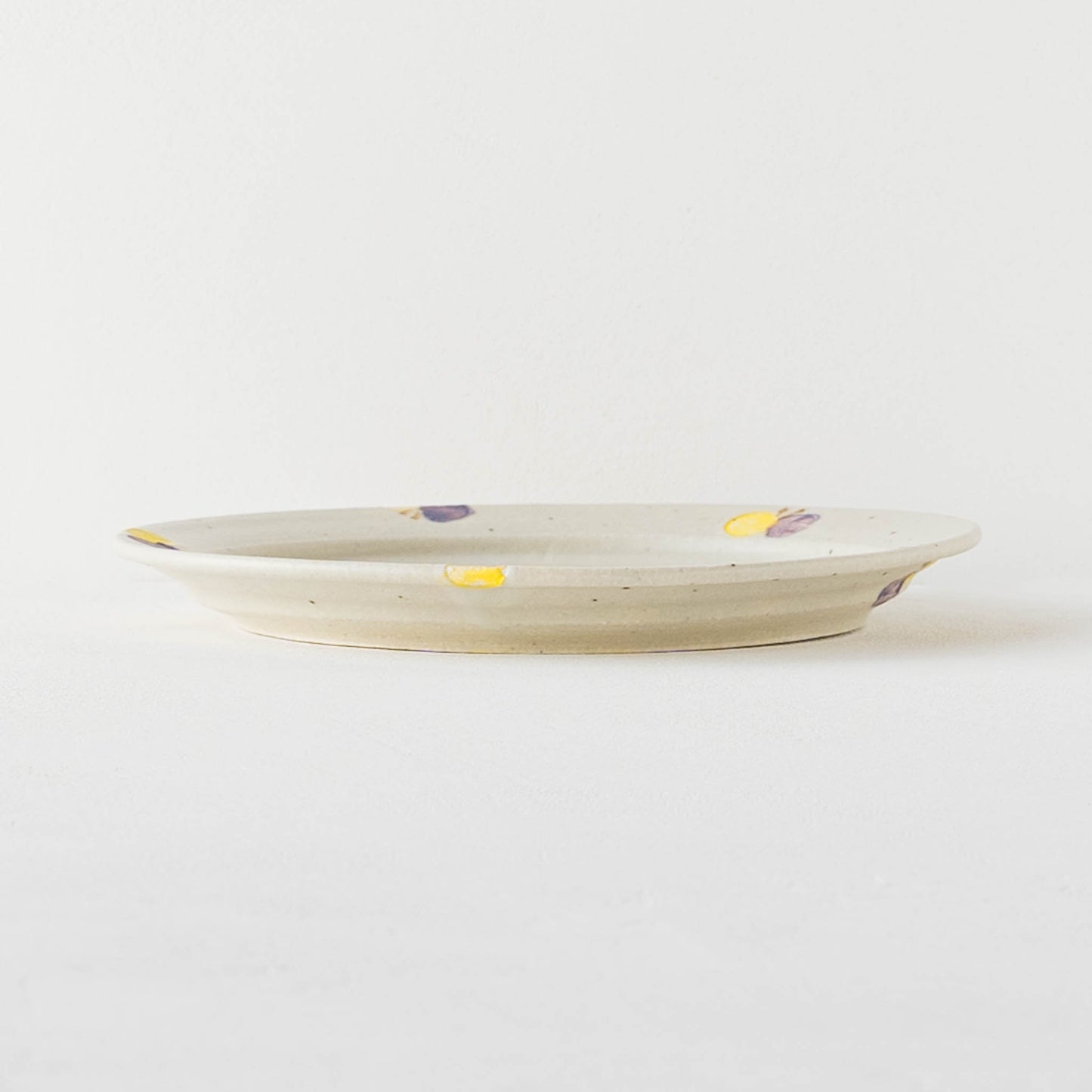 21cm rim plate butterfly off-white x yellow x purple | Haruko Harada