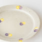 21cm rim plate butterfly off-white x yellow x purple | Haruko Harada