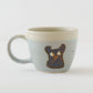 Mug bear light blue | Harada Haruko