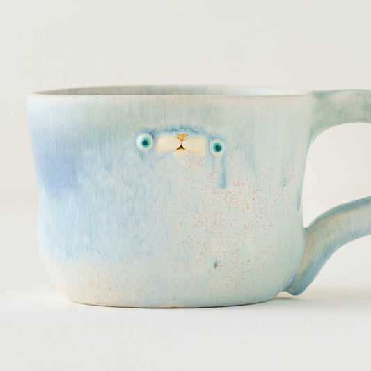 poco mug　light blue｜堀江遼子