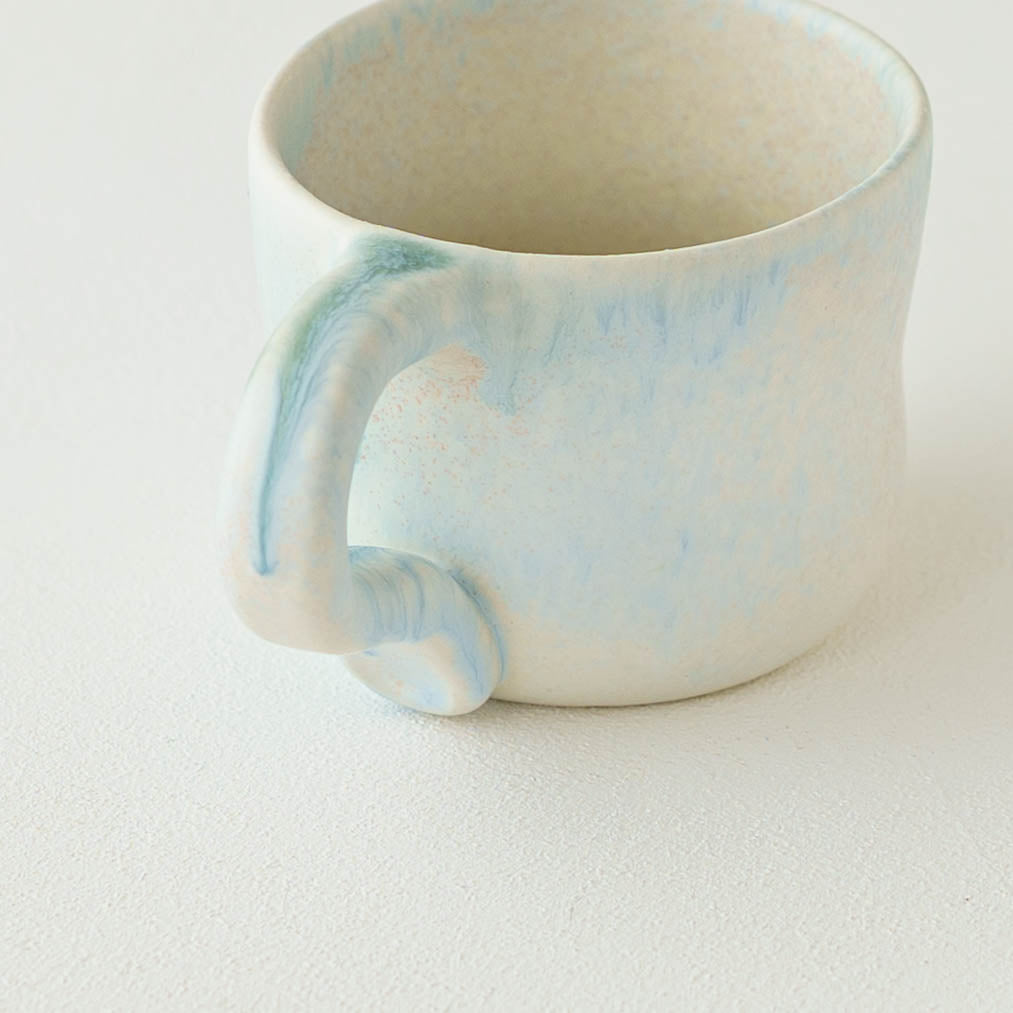 poco mug　light blue｜堀江遼子
