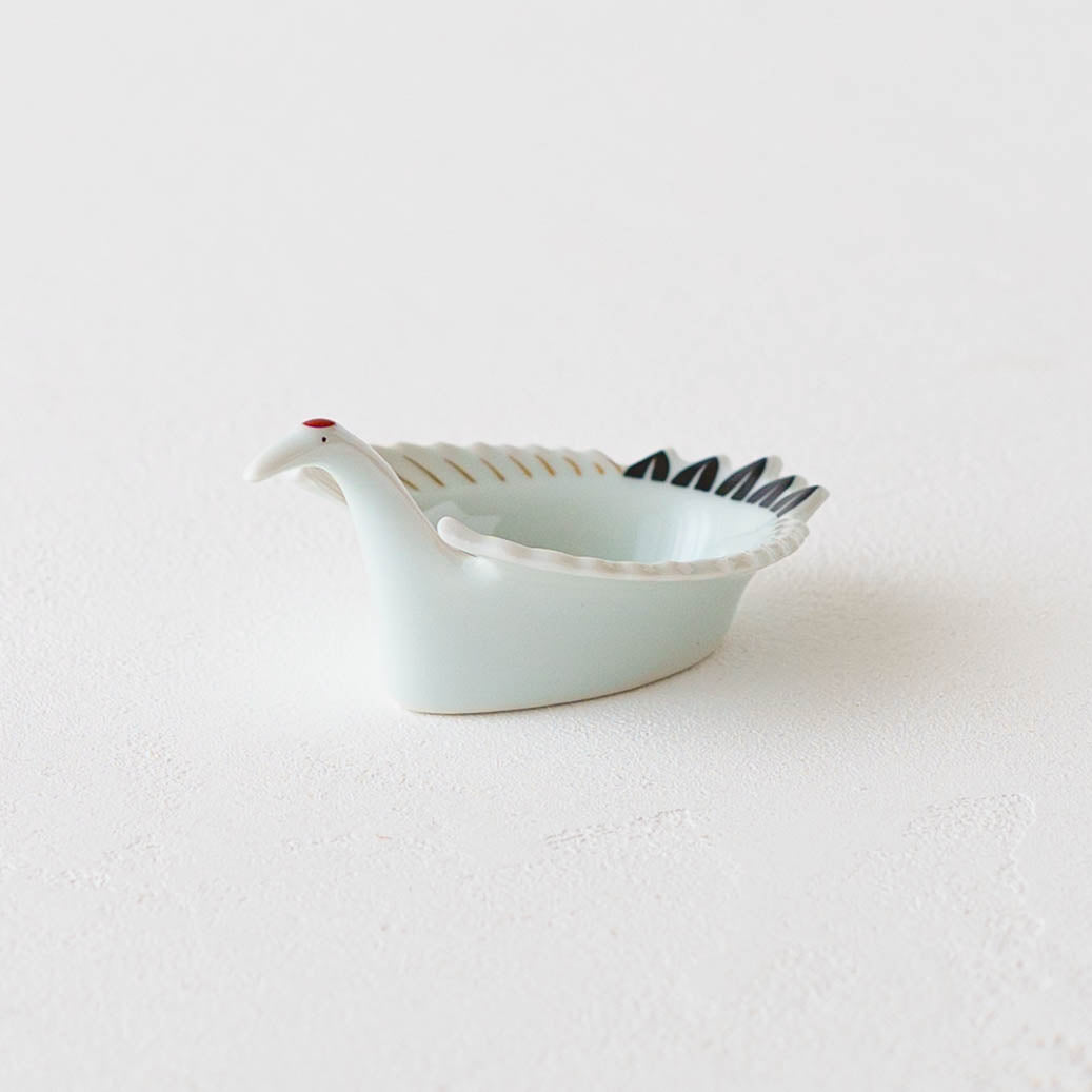 Bean bowl crane   | Arita ware