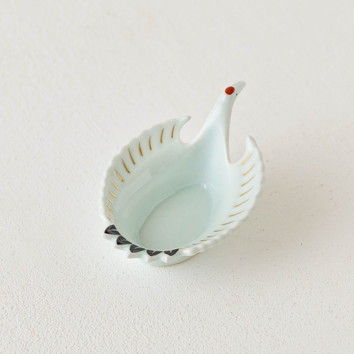 Bean bowl crane   | Arita ware