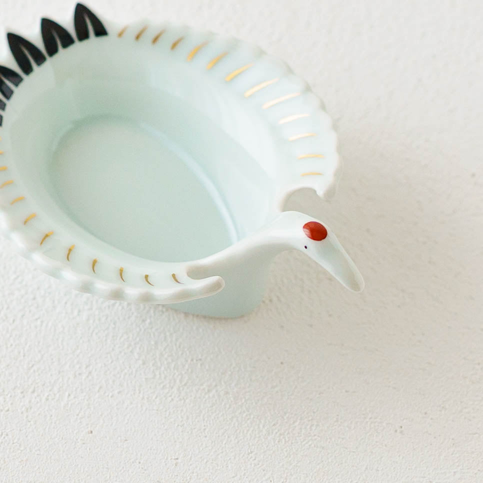 Bean bowl crane   | Arita ware