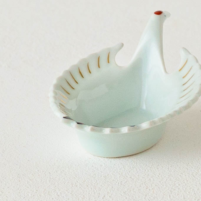 Bean bowl crane   | Arita ware