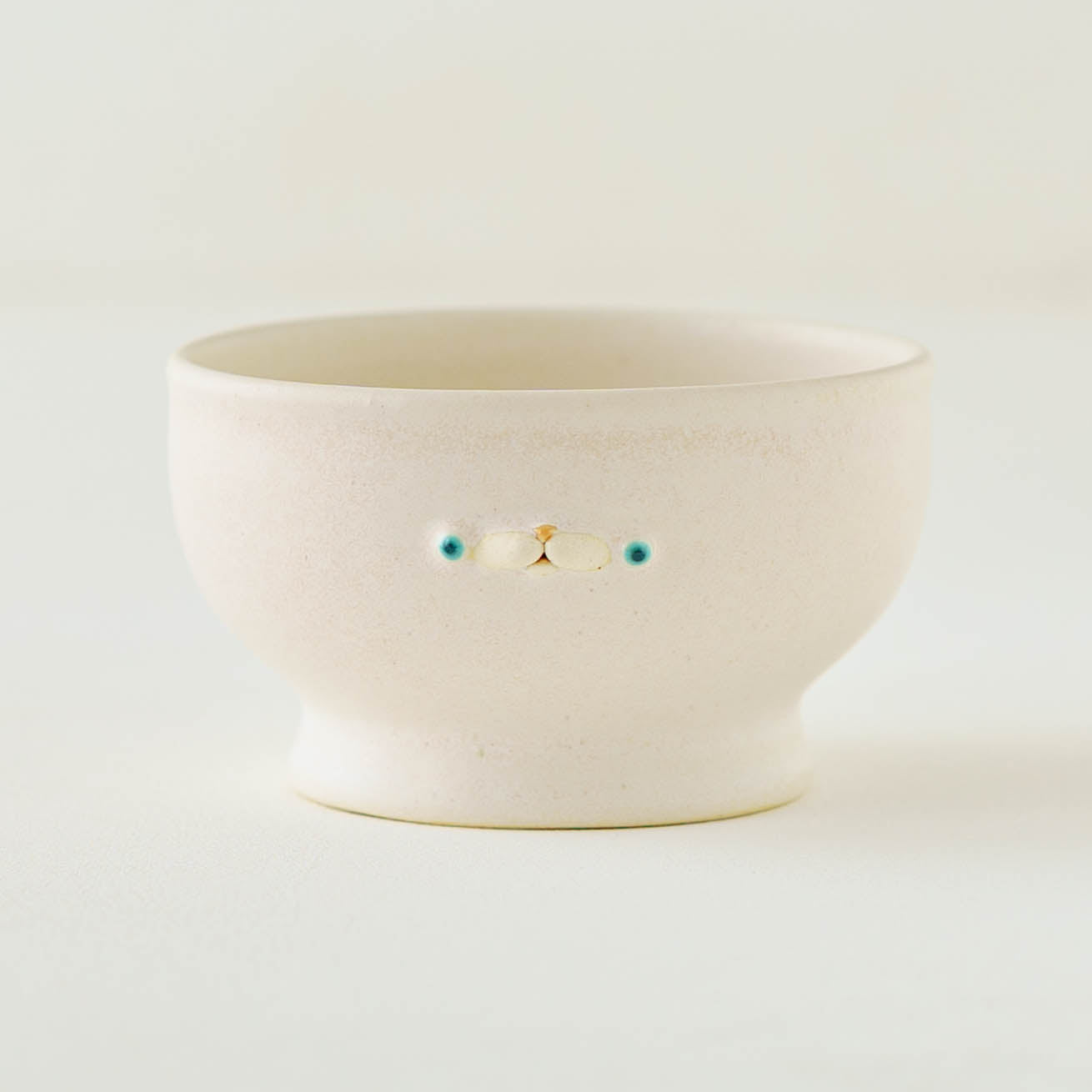 陶芸作家 堀江遼子 poco bowl white｜鎌倉山 作家もののうつわ通販