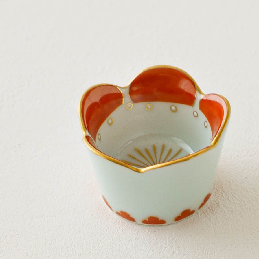 Bean bowl plum | Arita ware