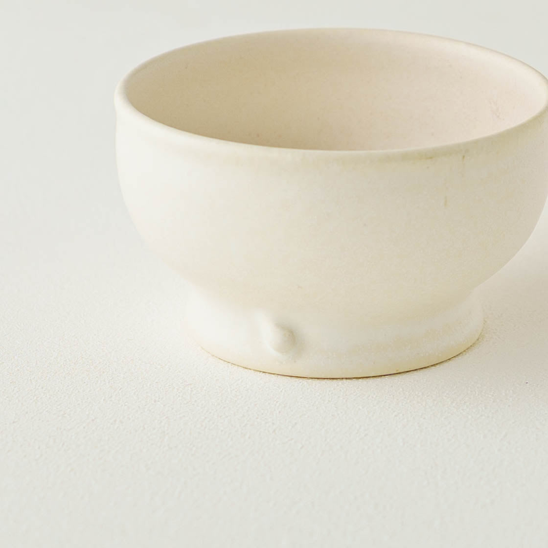 陶芸作家 堀江遼子 poco bowl white｜鎌倉山 作家もののうつわ通販