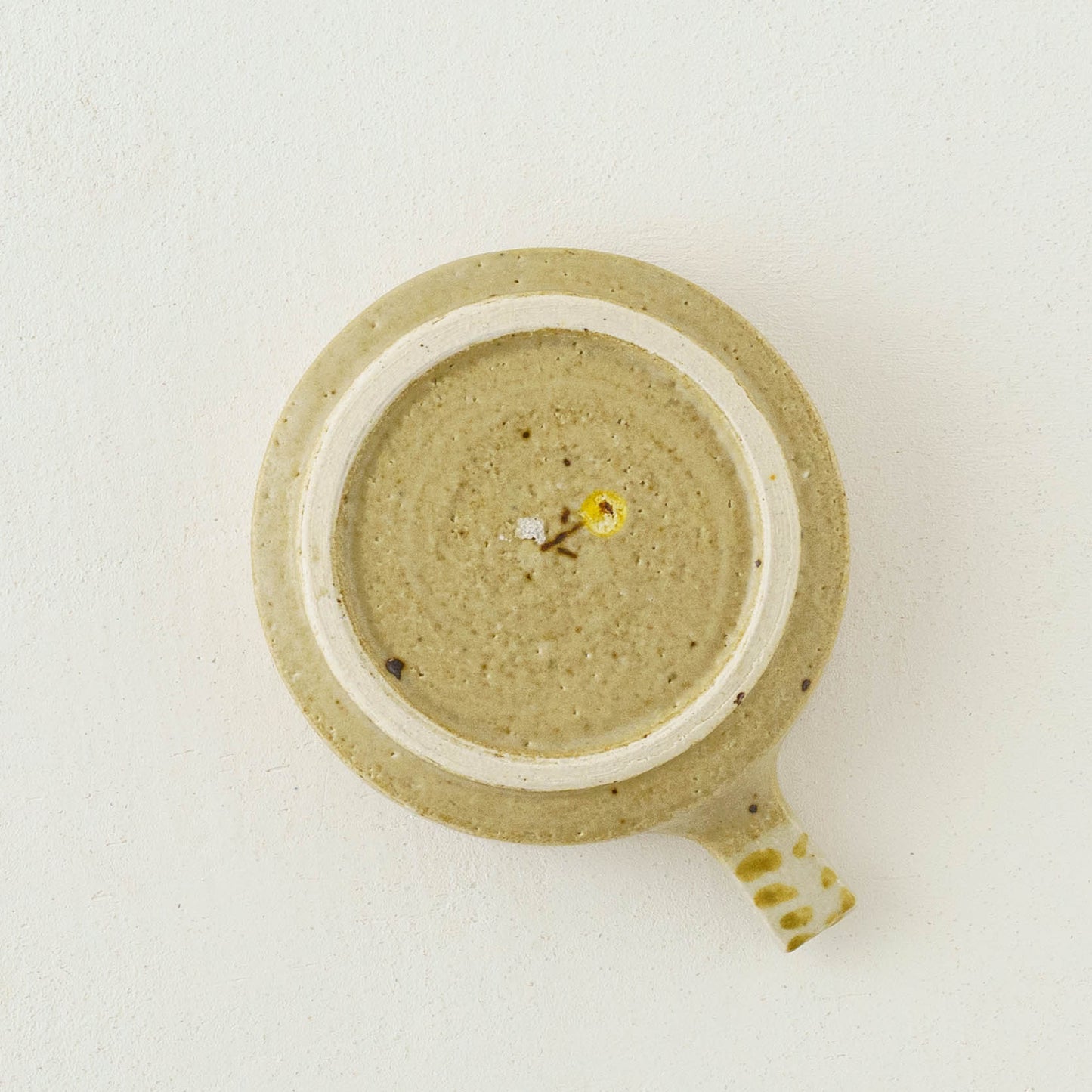 Dip Dish　小　お花　ライトブラウン｜原田晴子