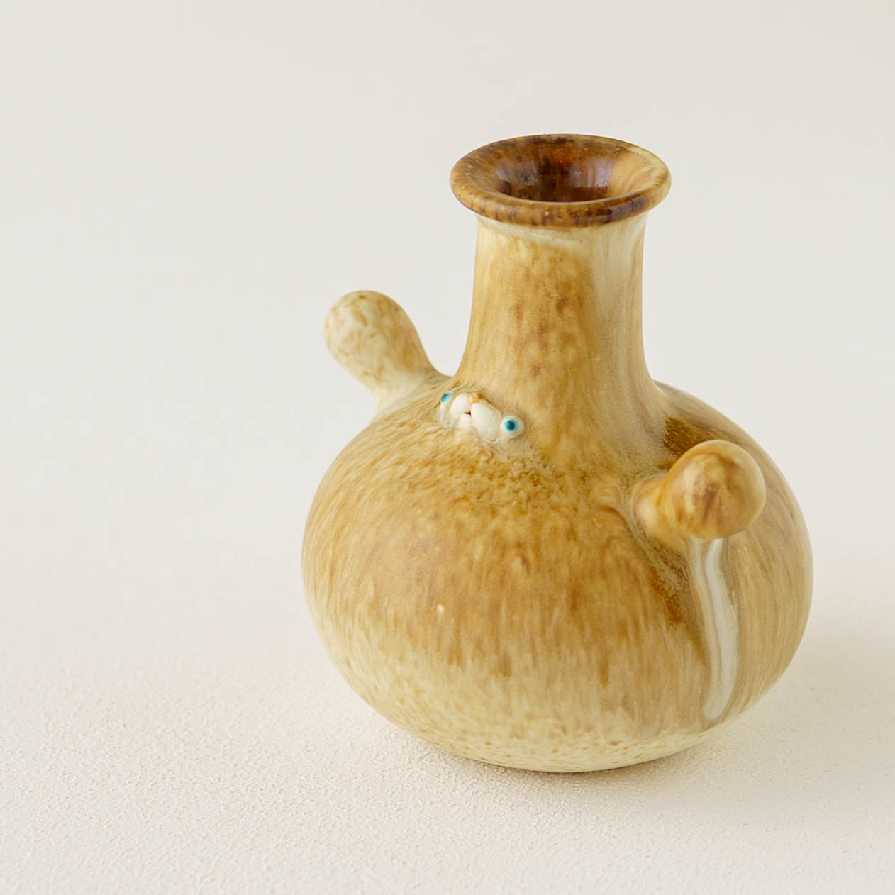 frasco vase　brown｜堀江遼子