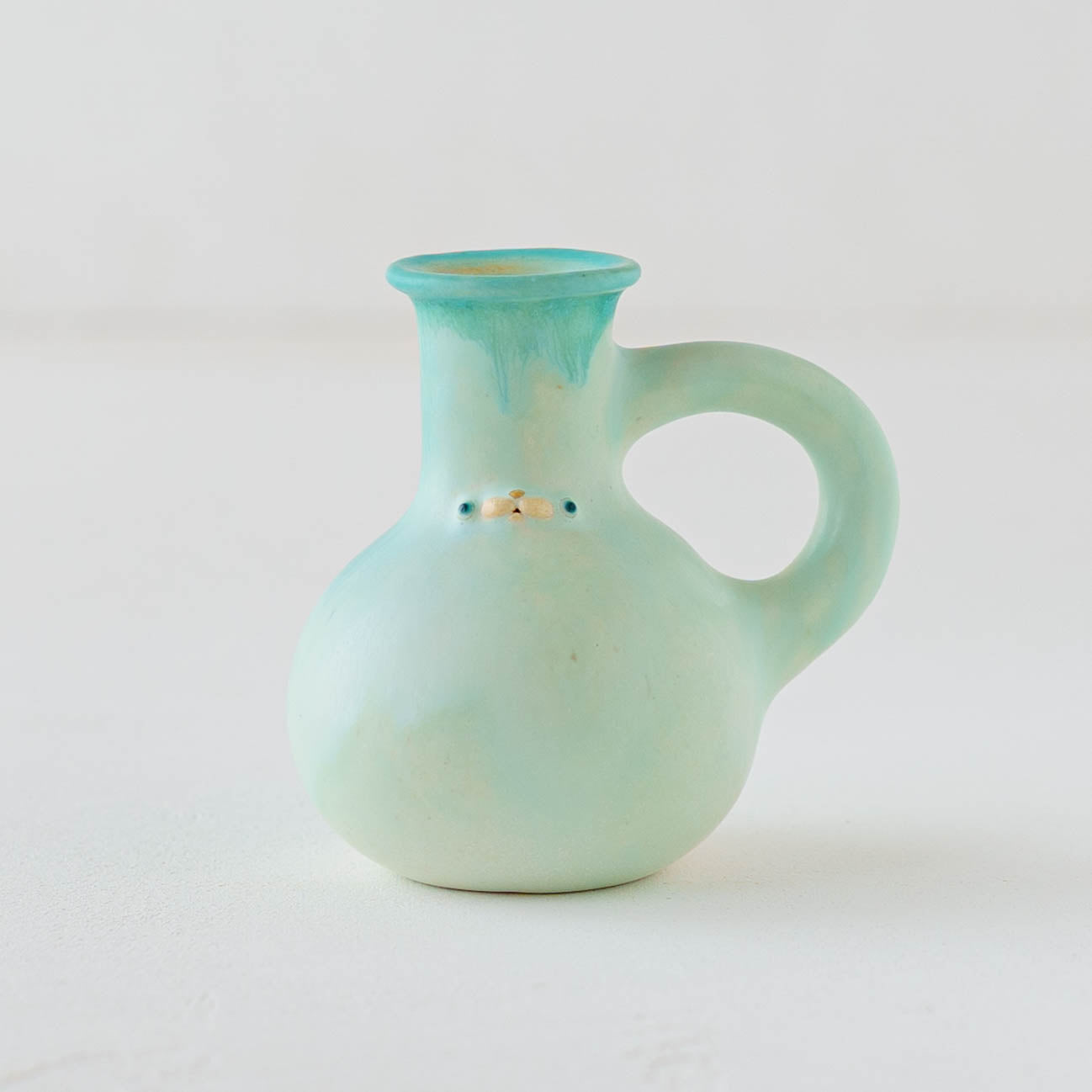 frasco vase　light green｜堀江遼子