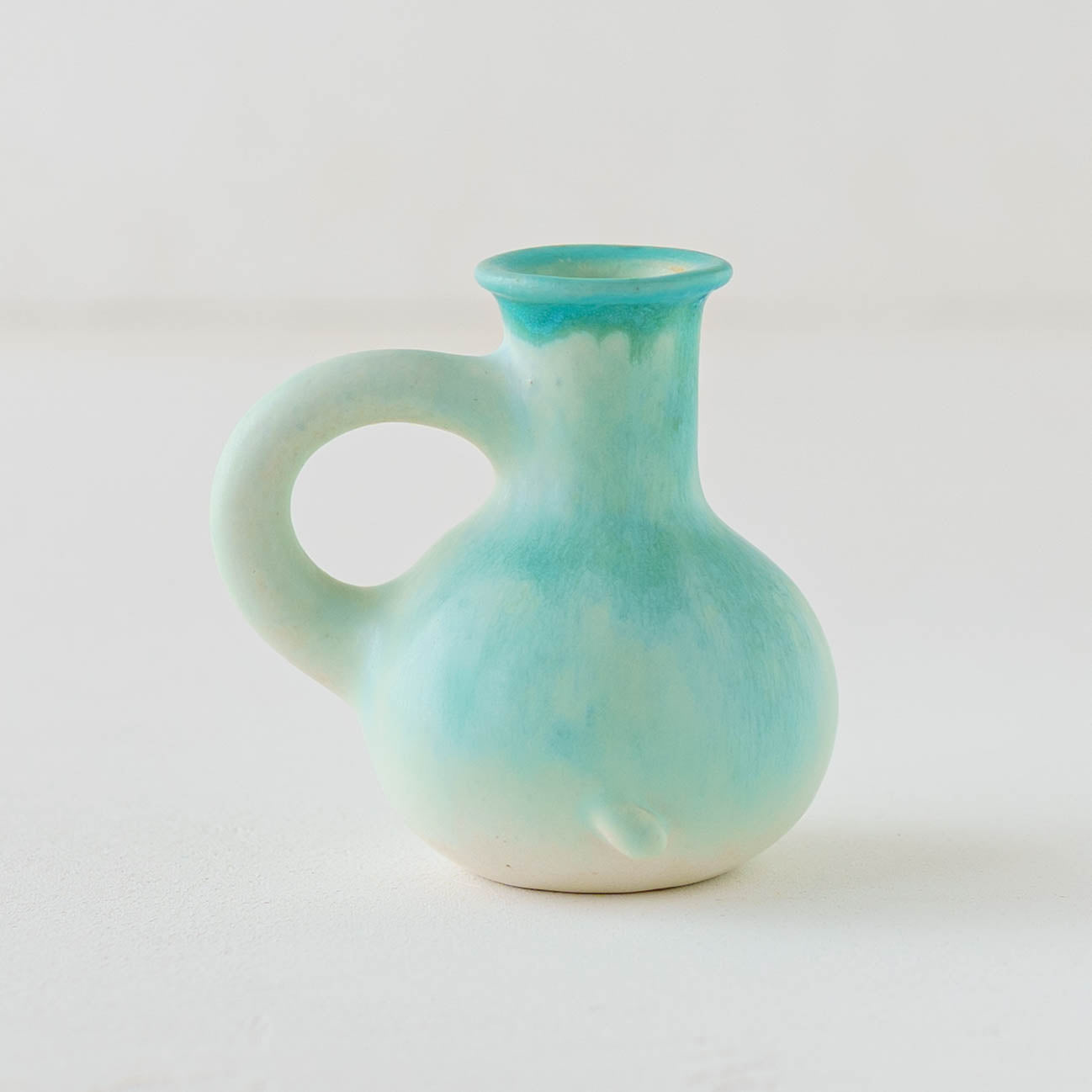 frasco vase　light green｜堀江遼子