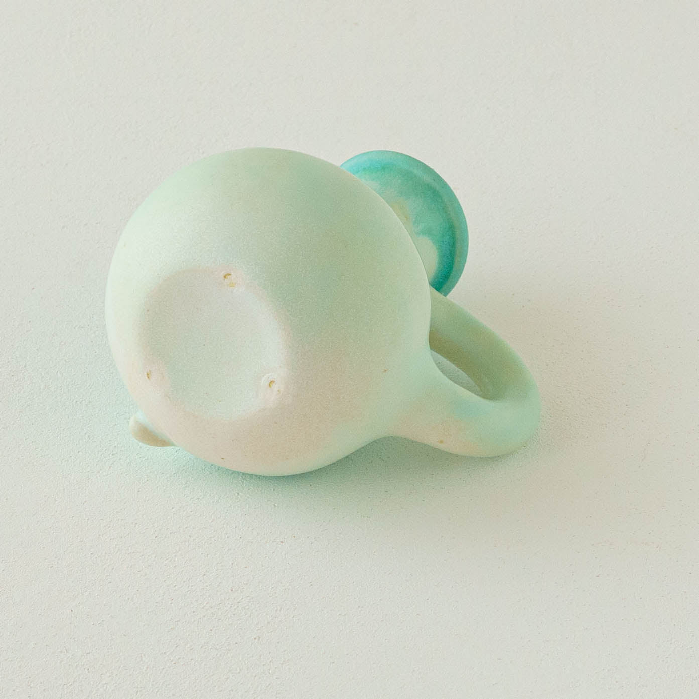 frasco vase　light green｜堀江遼子