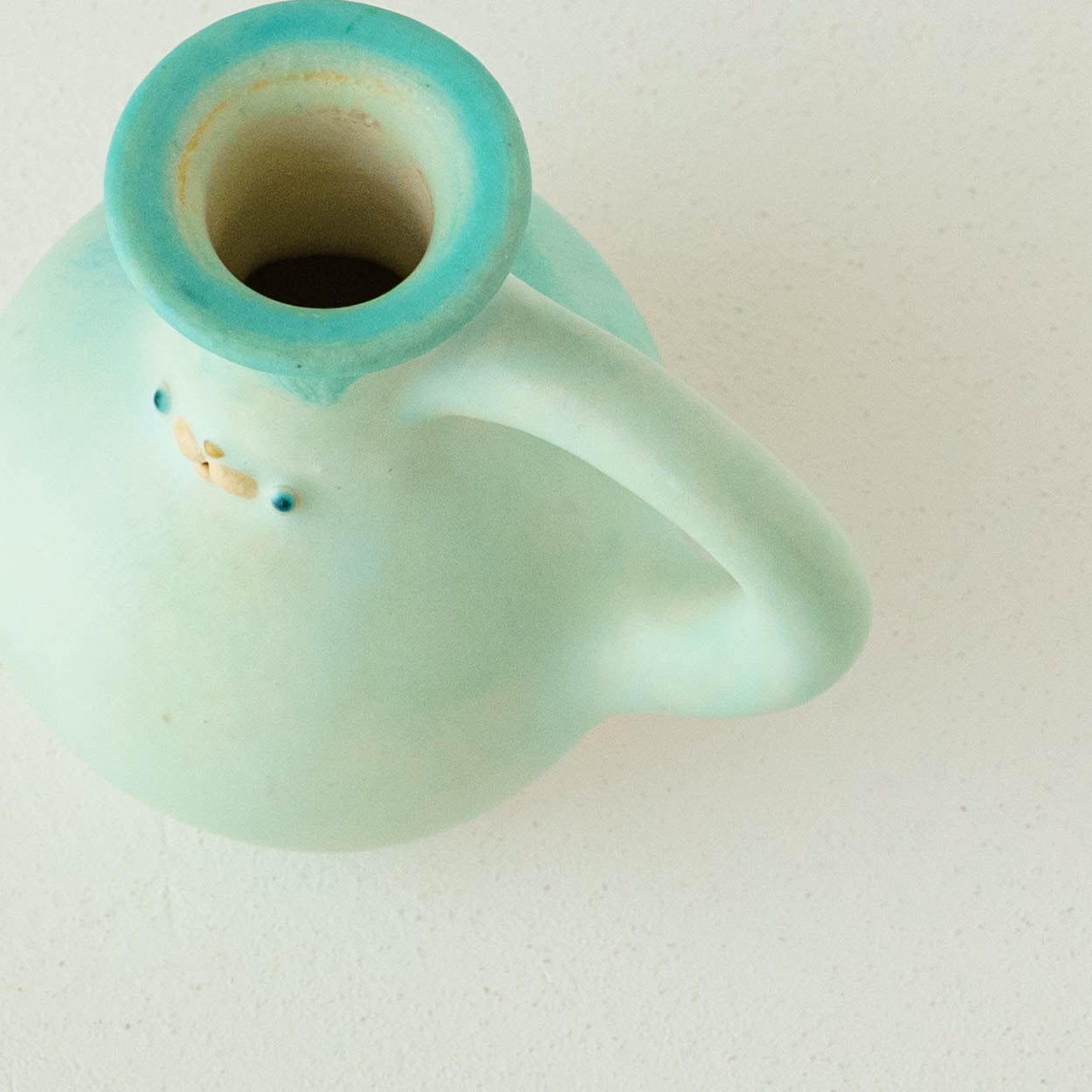 frasco vase　light green｜堀江遼子