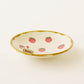 Strawberry round plate L | Kei Kajita