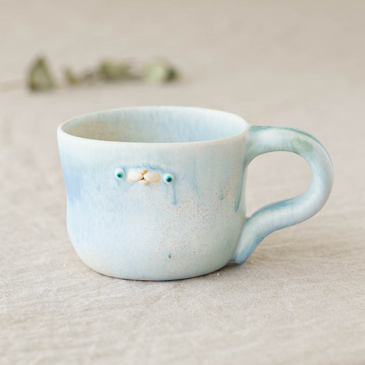 poco mug　light blue｜堀江遼子