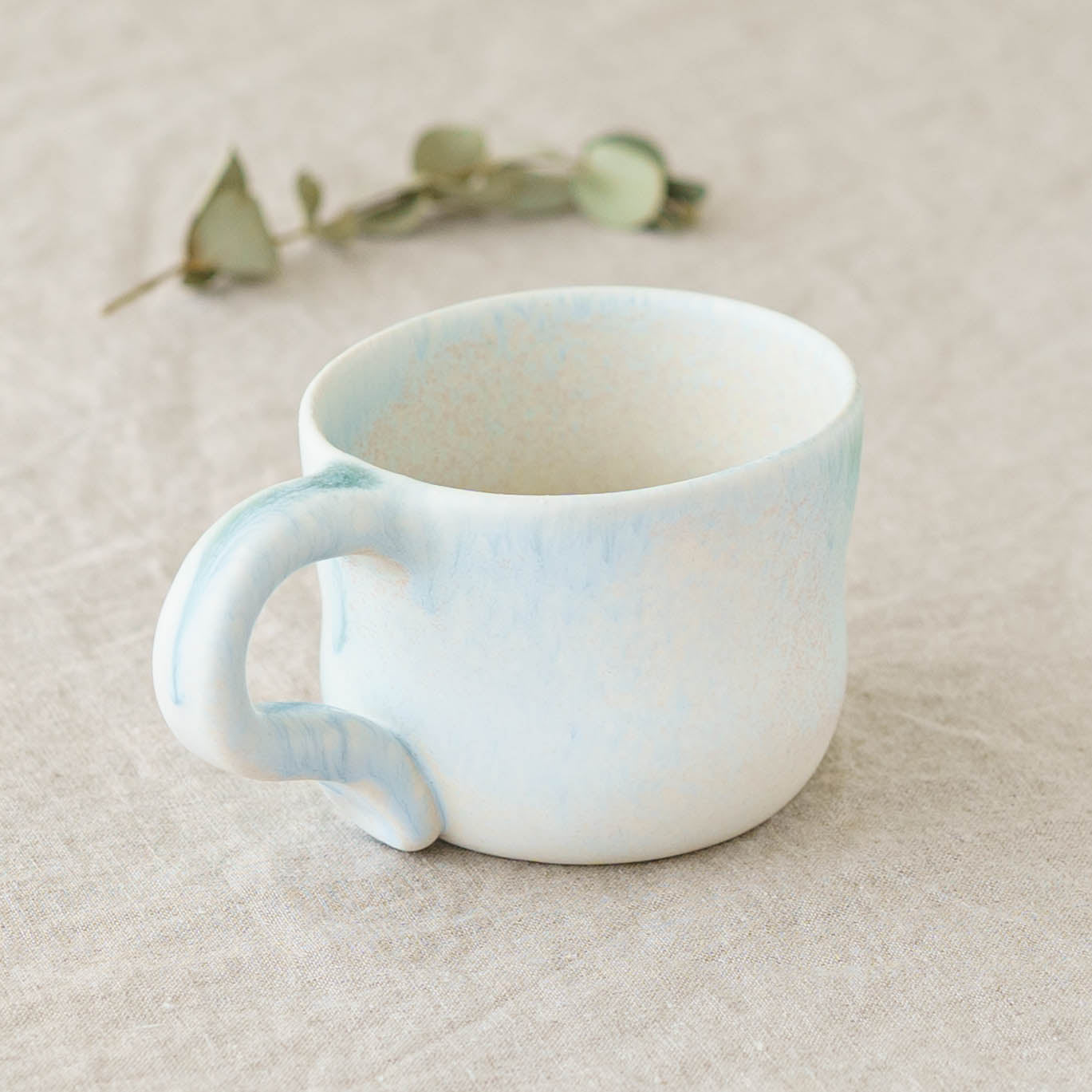 poco mug　light blue｜堀江遼子