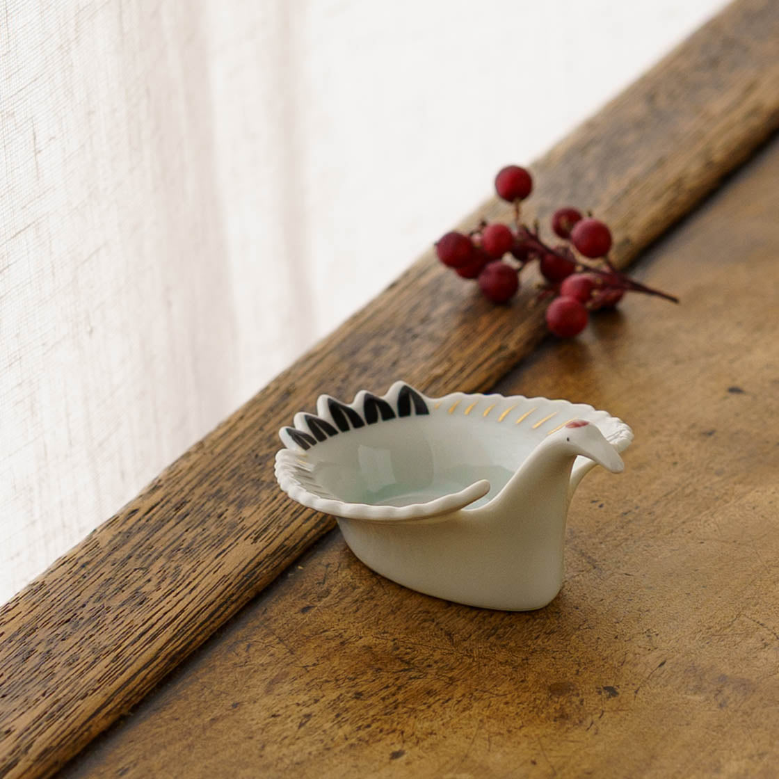 Bean bowl crane   | Arita ware