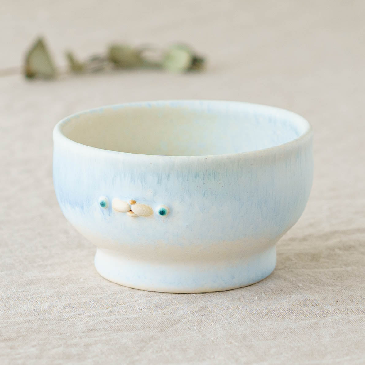 poco bowl　light blue｜堀江遼子