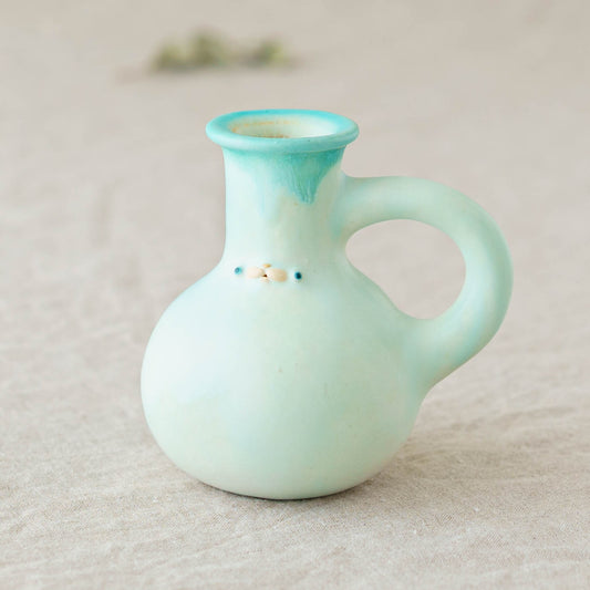 frasco vase　light green｜堀江遼子