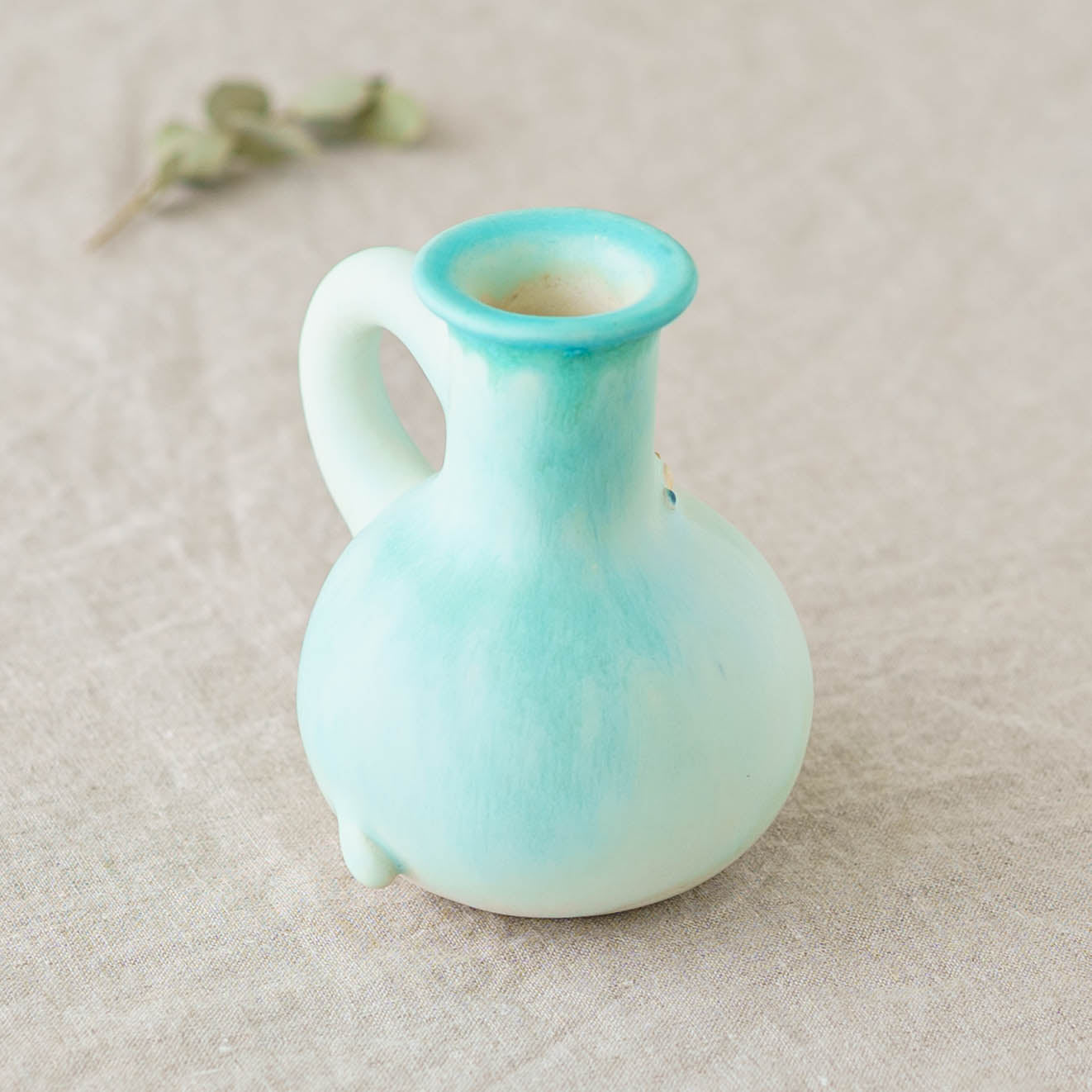 frasco vase　light green｜堀江遼子