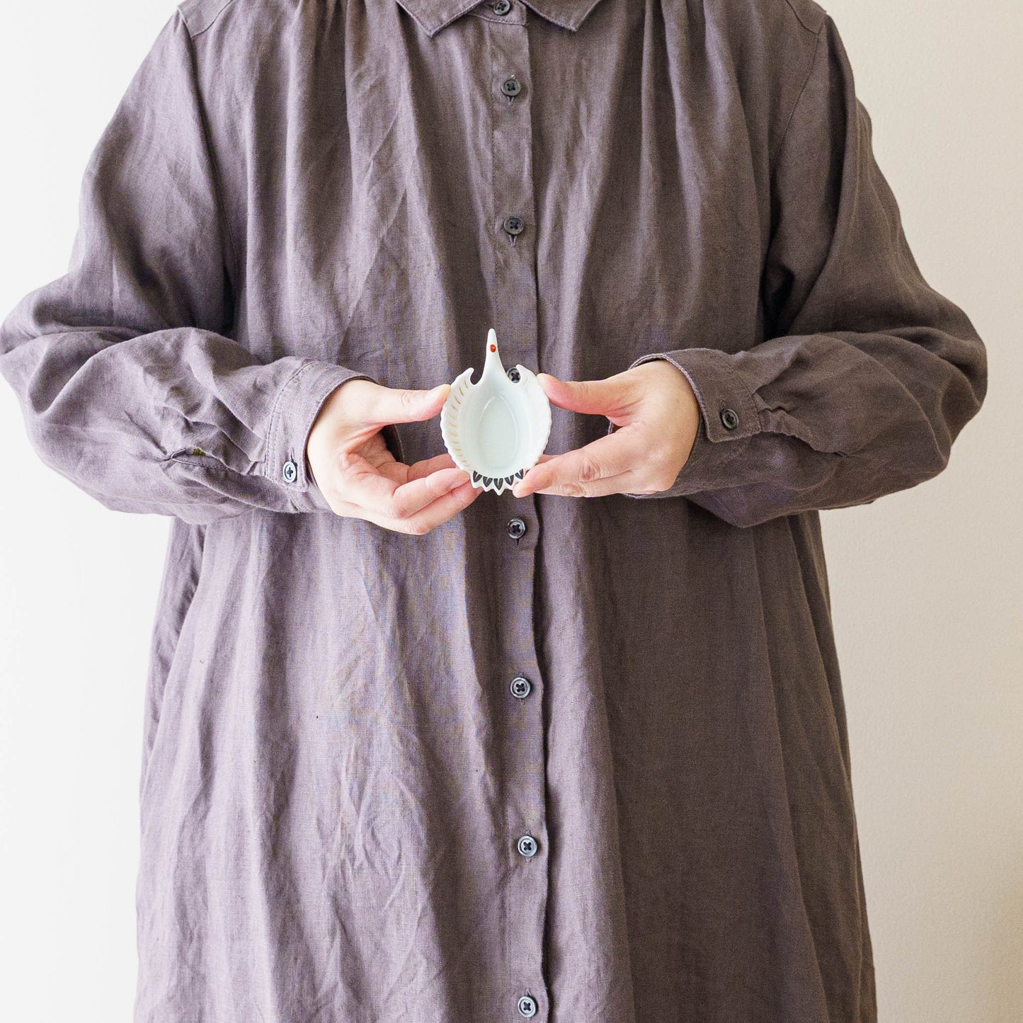 Bean bowl crane   | Arita ware