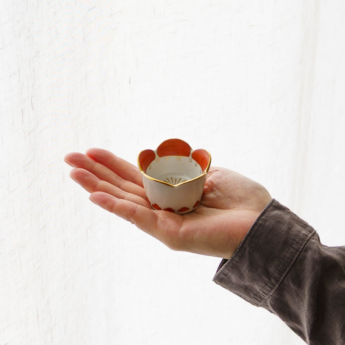 Bean bowl plum | Arita ware