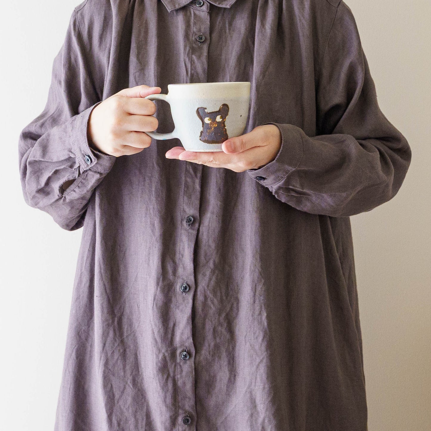 Mug bear light blue | Harada Haruko