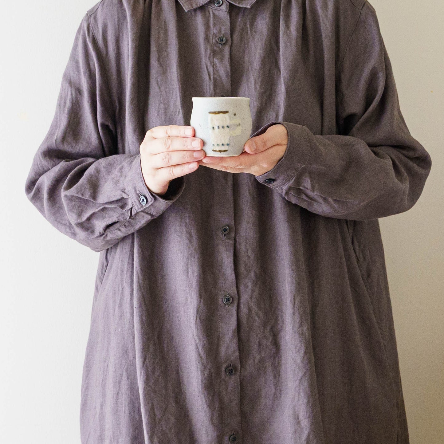 Flute cup S table ware blue | Harada Haruko