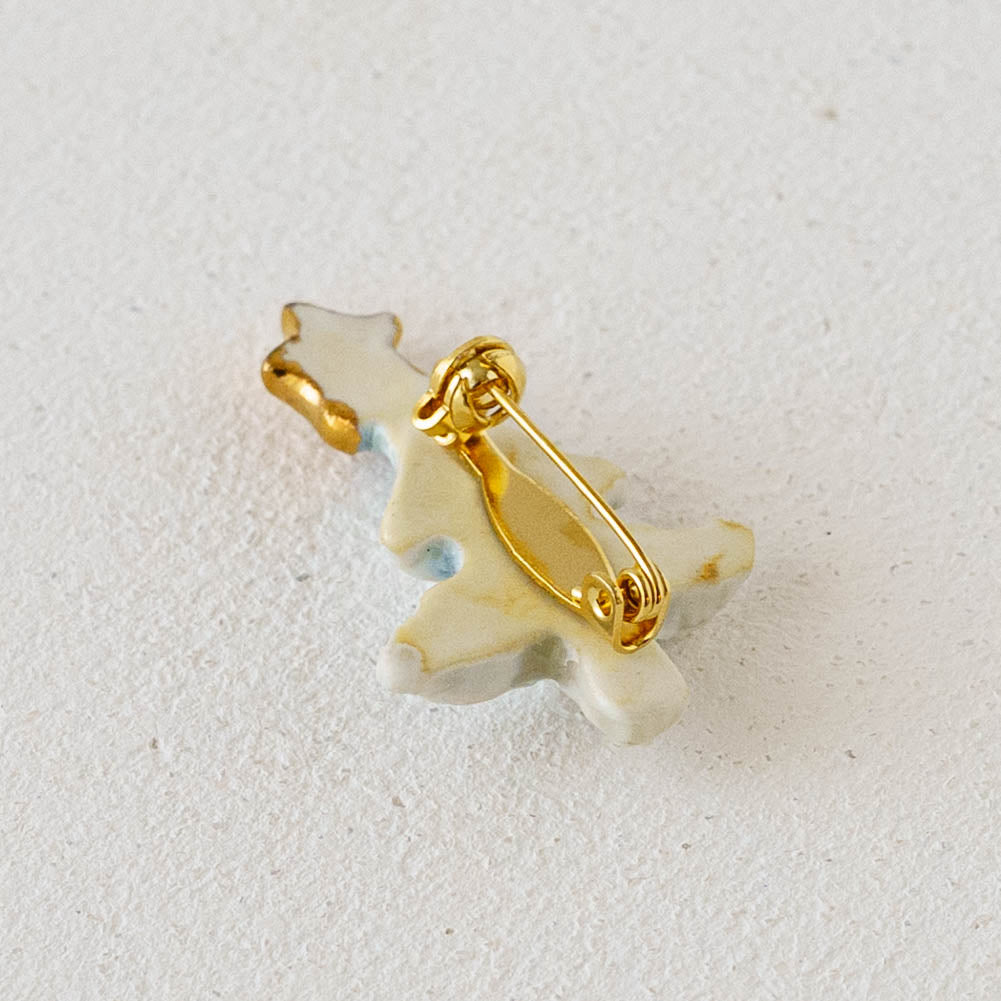 ツリー　水色｜ののむらみなみ