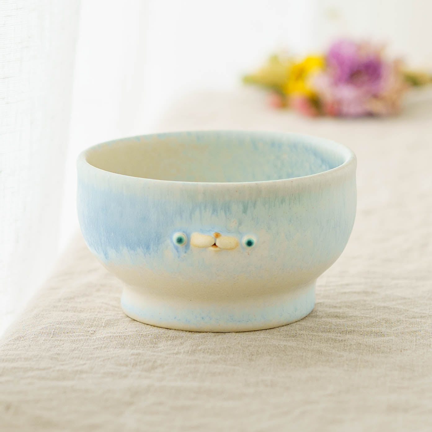 poco bowl　light blue｜堀江遼子