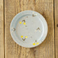 15cm rim plate cherry light blue (yellow x white) | Harada Haruko