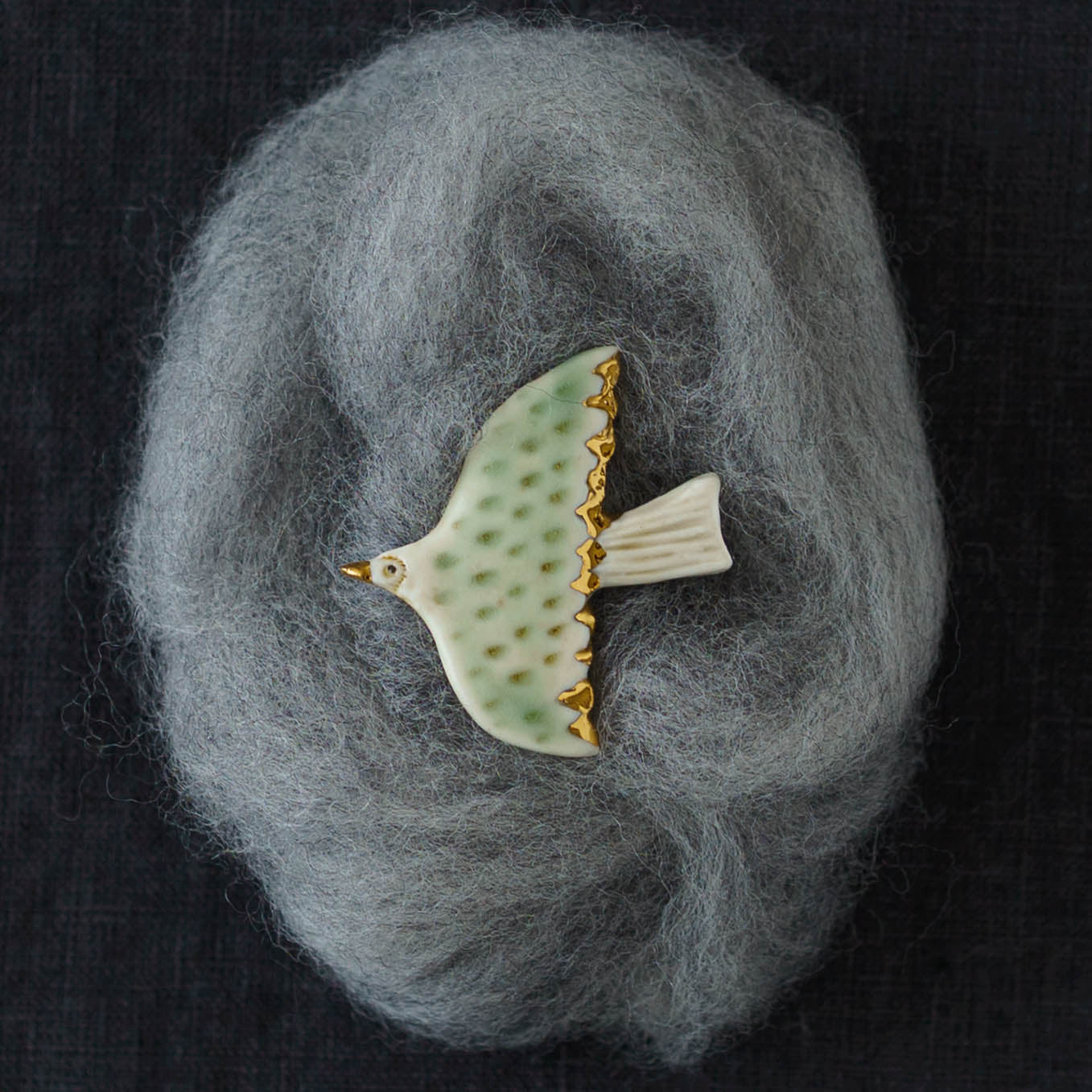 雨ふり　水色｜ののむらみなみ