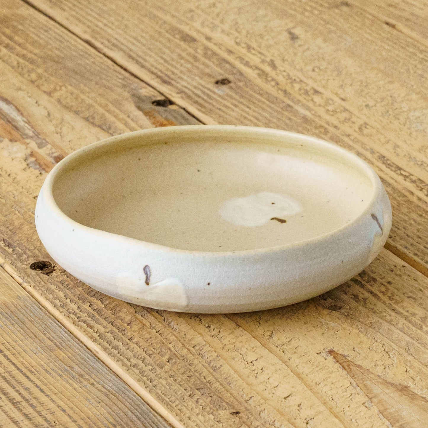 Bowl L apple light brown x light blue | Harada Haruko