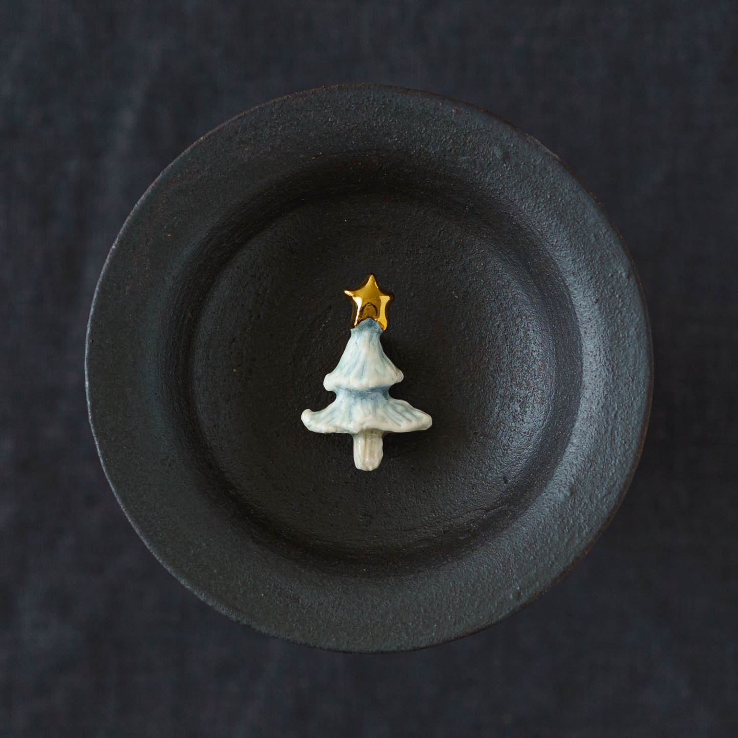 ツリー　水色｜ののむらみなみ