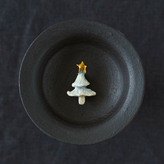 ツリー　水色｜ののむらみなみ