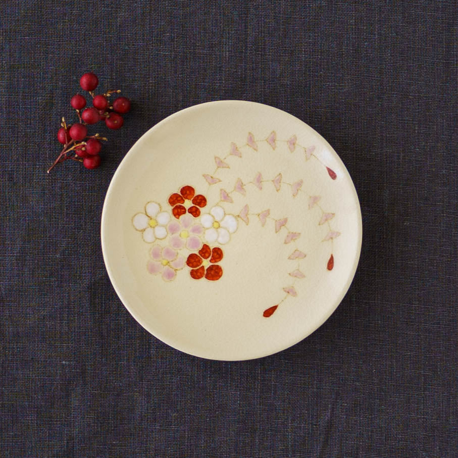 Small plate Flowers | Taki Tomoda