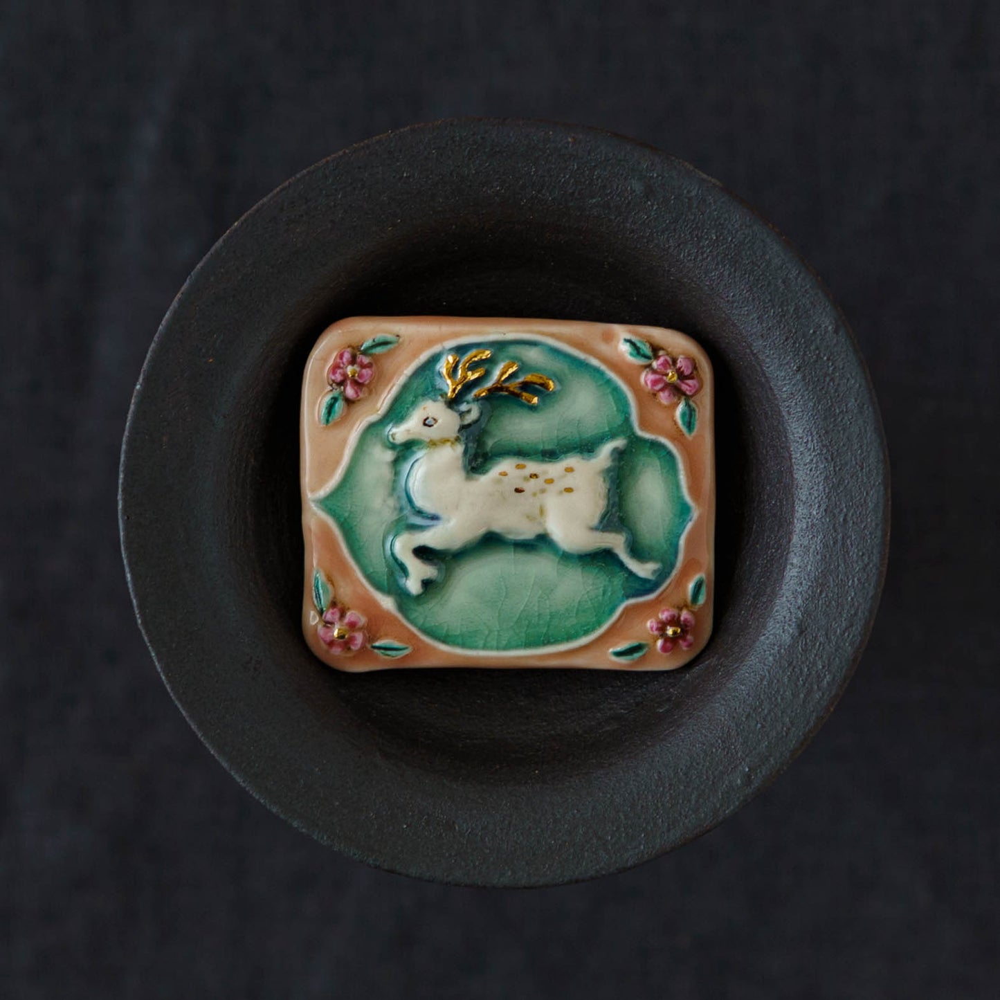 しかのレトロタイル桃｜ののむらみなみ