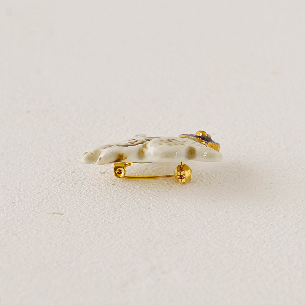 花とうさぎ　紫｜ののむらみなみ