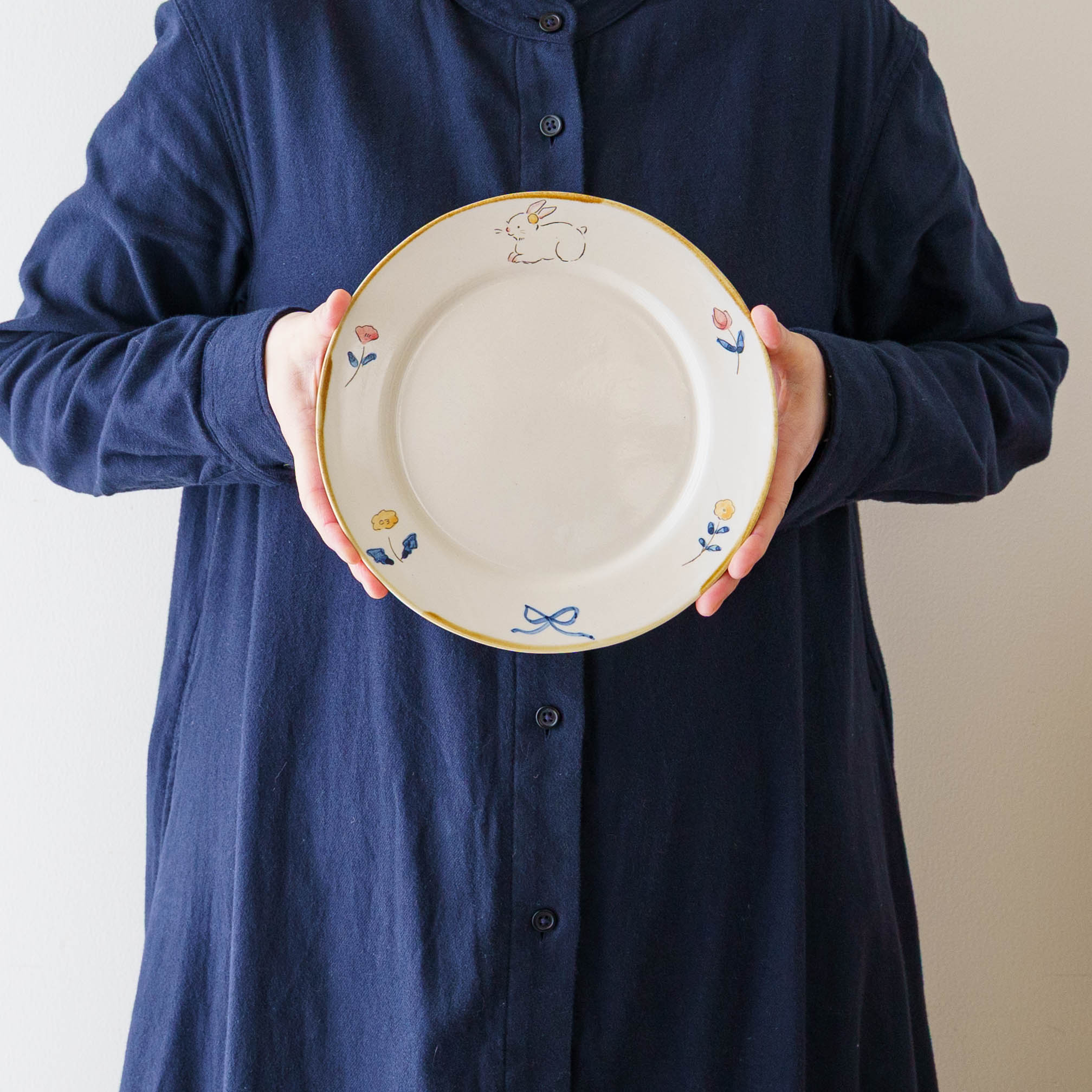 陶芸家 日野沙織 7寸リム皿｜作家もののうつわ通販 四季折折 – 四季折