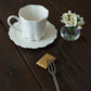 Flower chopstick rest Tulip white｜Michi Tsujimoto
