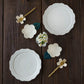 Flower chopstick rest Tulip white｜Michi Tsujimoto