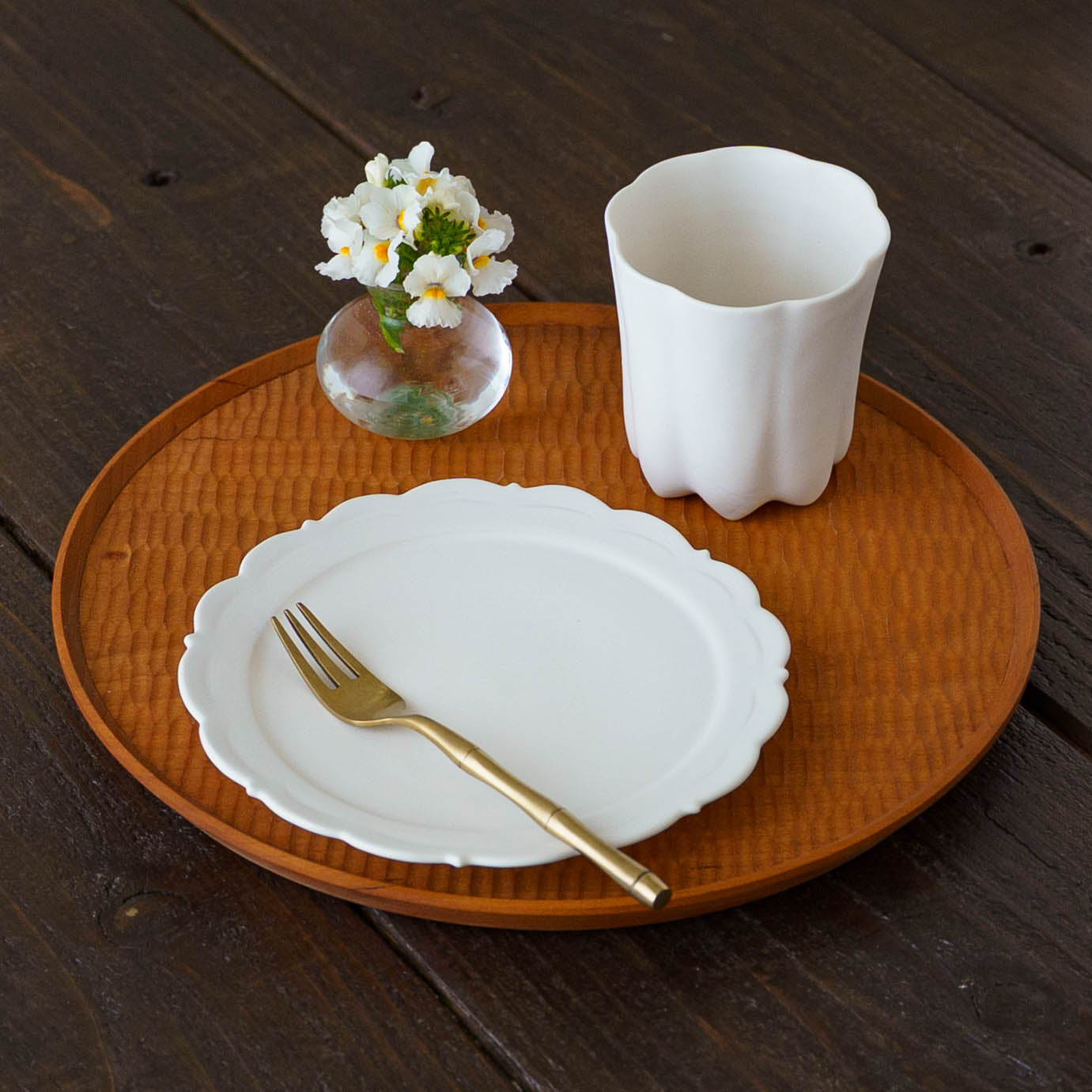 カヌレカップ　白｜藤村佳澄