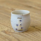 Flute cup S table ware blue | Harada Haruko
