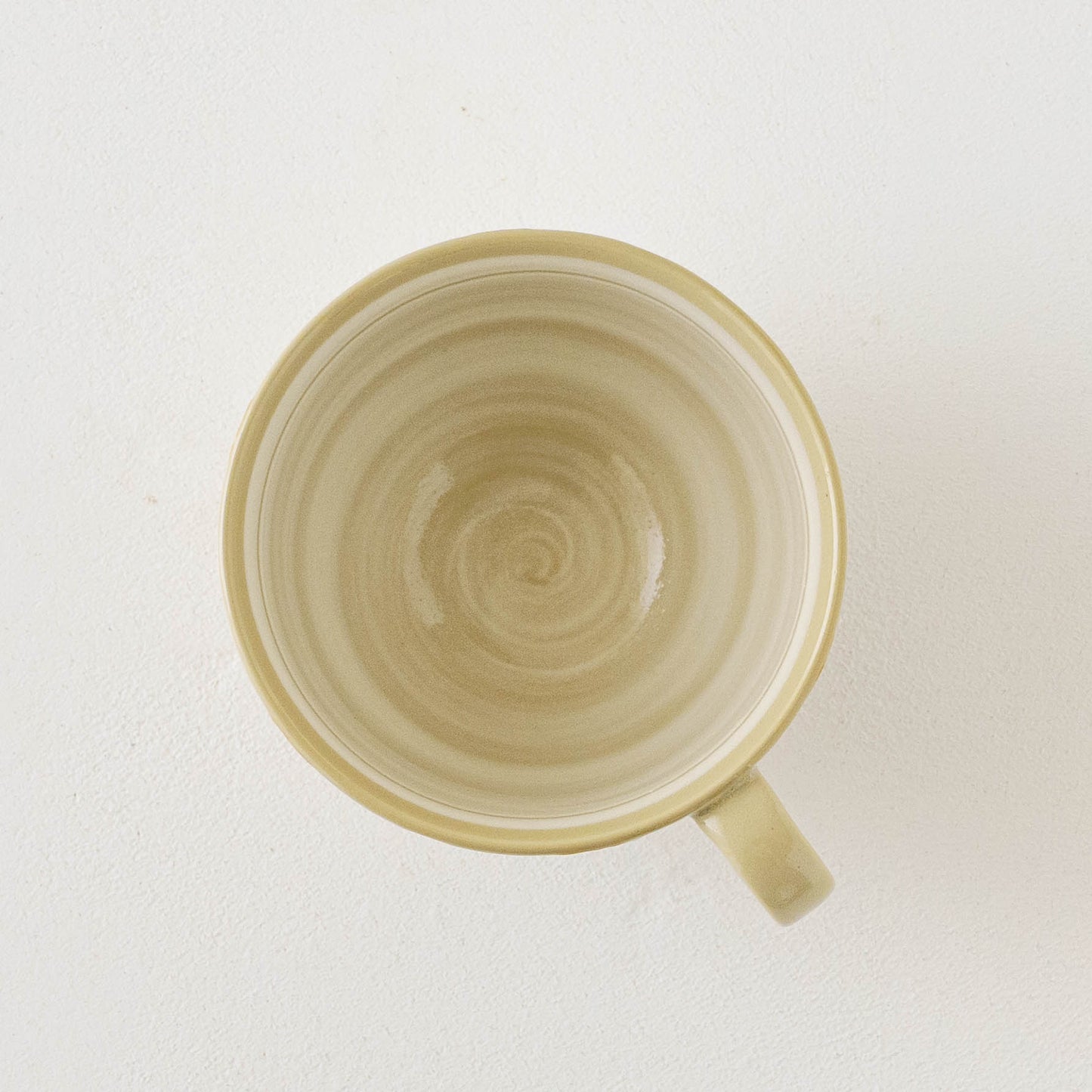 指描更紗　青　マグカップ｜アダチノポタリ