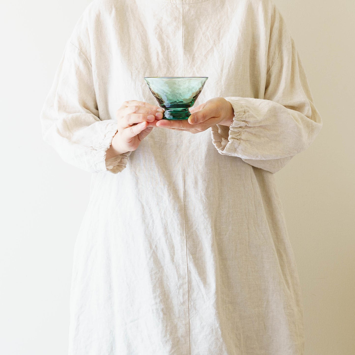 Tall-footed Free Bowl, Asagi | Nijinoha Aiko Hiraiwa