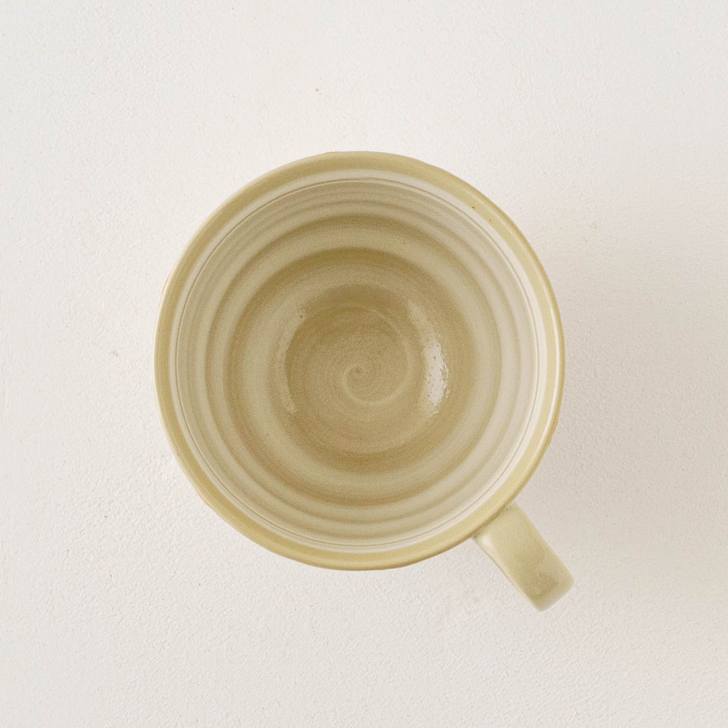 指描更紗　茶　マグカップ｜アダチノポタリ