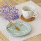 マグカップ　うつわ　ライトパープル ｜原田晴子