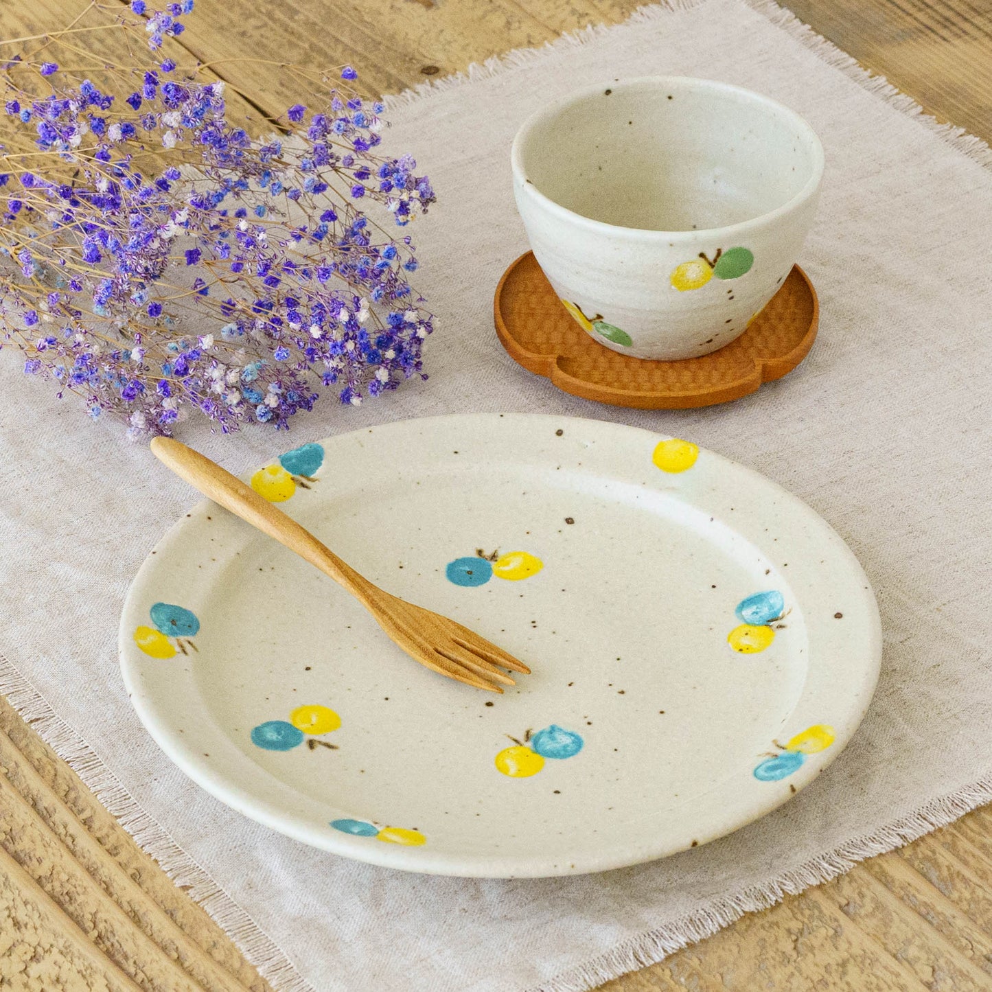 Cup butterfly white | Harada Haruko