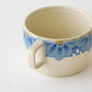 指描更紗　藍　角マグカップ｜アダチノポタリ